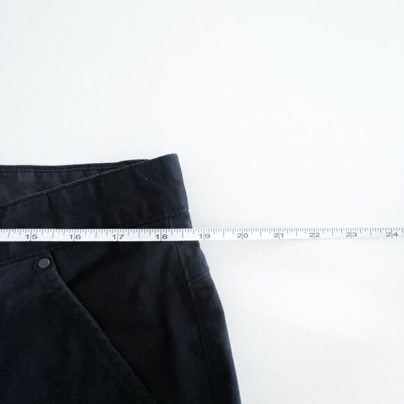 Calvin Klein Mens High Rise Straight Leg Chino Black Pants Size 36 - Picture 8 of 9